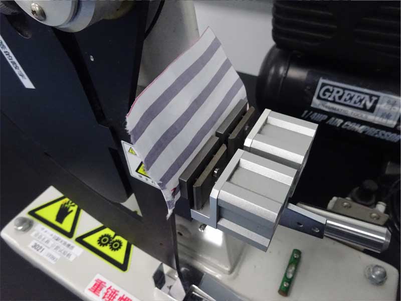 夾持試料狀態(tài)